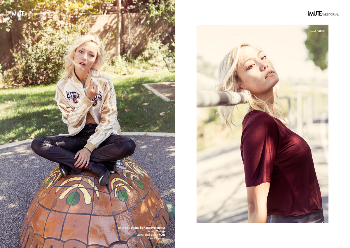 Strange Days webitorial for iMute Magazine Photographer / Shanna Fisher @ Day Reps Actress | Model / Pom Klementieff