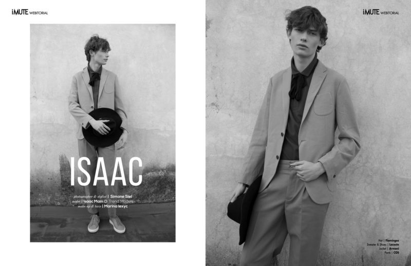 Isaac webitorial for iMute Magazine Photographer & Stylist | Simone Siel Model | Isaac Main @ Trend Models