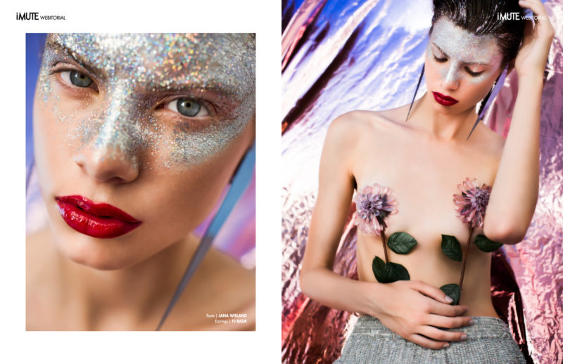 Silver Lining webitorial for iMute Magazine Photographer | Mia Feliné Model | Ema B. @ Exit Model Management Stylist | Julia Philippitsch Makeup & Hair | Anna Winkelmeier