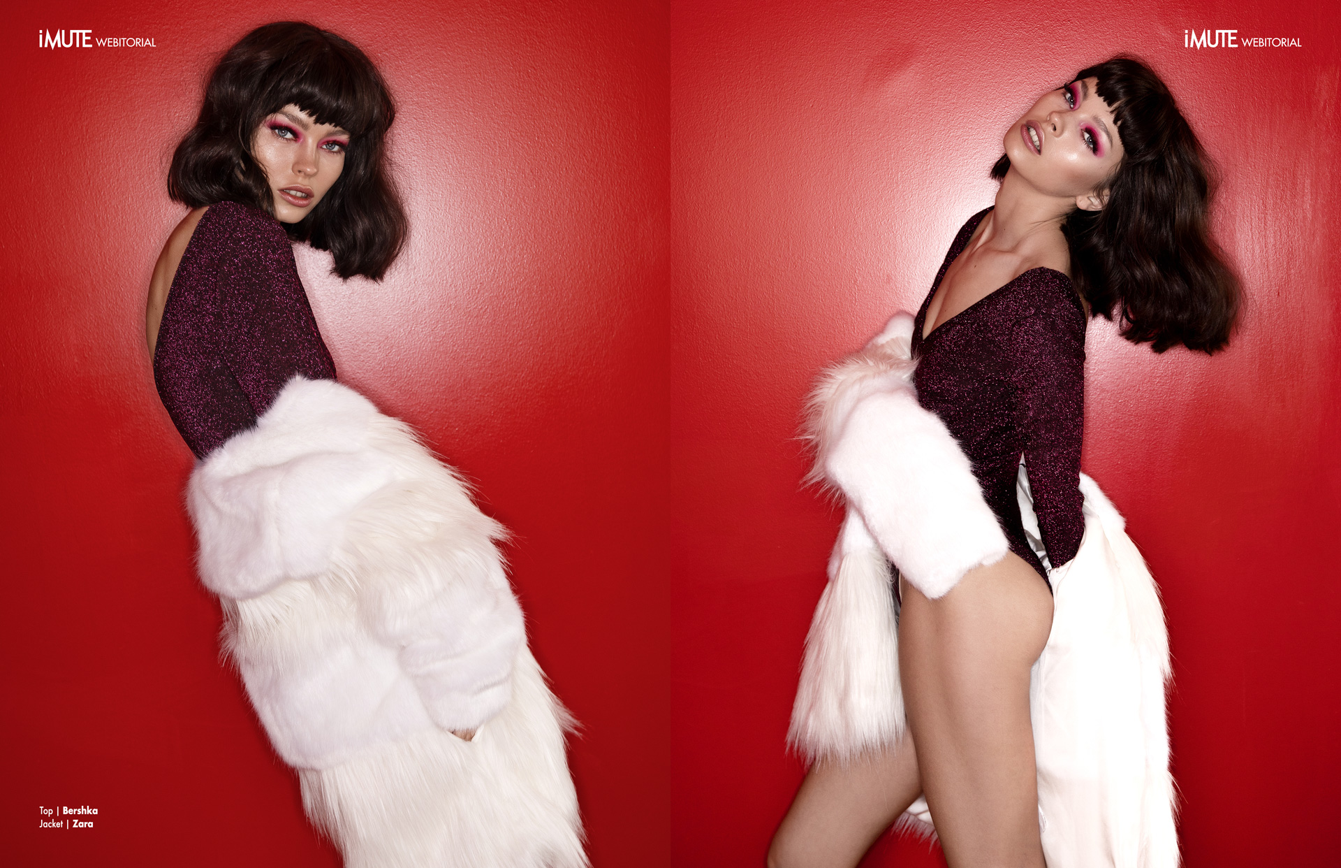 Valentine webitorial for iMute Magazine Photographer | Almog Gabay Model | Adriana Mockovciakova @ MC2 Models Tel Aviv Stylist | Hila Gerby Makeup | Maor Hillel Hair | Osher Saadon