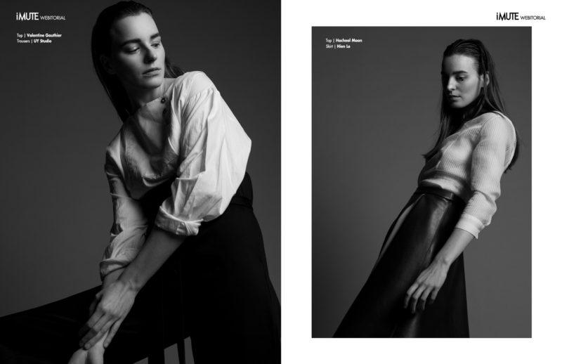 In Between webitorial for iMute Magazine Photographer | Sam Lee Models | Julian Eide @ VIVA Models & Julika Wuttke @ M4 Models Stylist | Manuel Miltner Makeup & Hair | Hendrik Gebhardt
