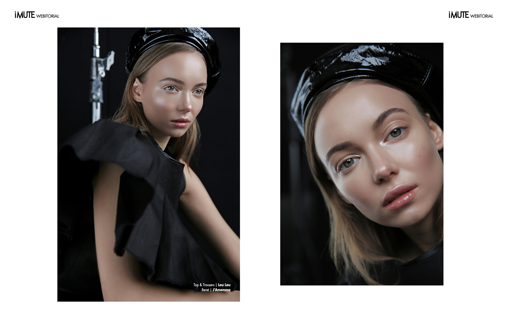 Prolonged winter webitorial for iMute Magazine Photographer | Dasha Suchak Model | Anna Brazhnyk @ Faces Model Management Stylist | Tetyana Likarenko Makeup & Hair | Marina Samoylova