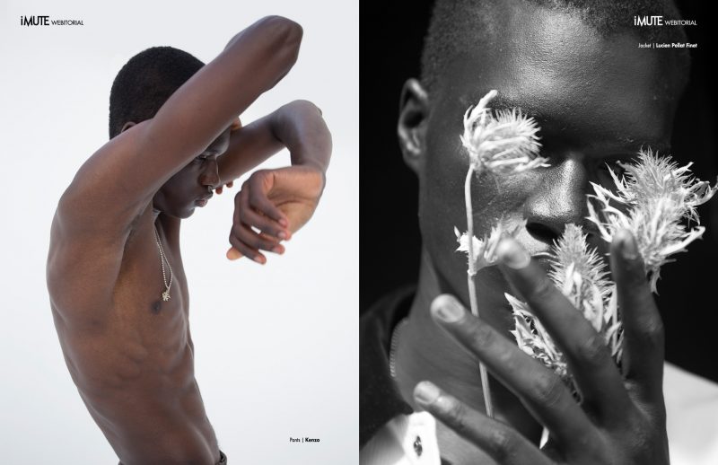 # MAMADOU LO webitorial for iMute Magazine Photographer | BenFourmi Model | Mamadou Lo @ Elite Paris Stylist | Marie Revelut Studio | A Ciel Ouvert Studio