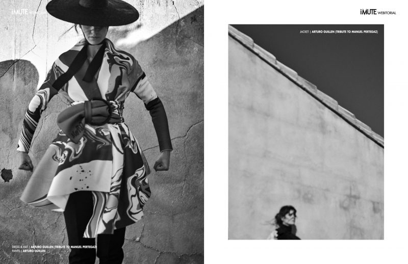 Pertegaz webitorial for iMute Magazine PHOTOGRAPHER | Luis Cruzado MODEL | Alicia Santiago @ globe models ART DIRECTOR & STYLIST | Arturo Guillen MAKEUP | Teresa Hernando RETOUCHER | Dalichira Studios