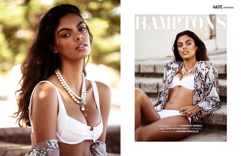 HAMPTONS webitorial for iMute Magazine PHOTOGRAPHER & STYLIST | Shannon Serrao MODEL | Zoe McCracken @ The.mgmt MAKEUP & HAIR | Dionne Perezous
