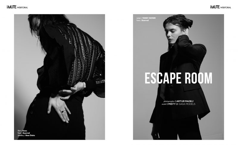 Escape Room webitorial for iMute Magazine PHOTOGRAPHER | ARTUR MADEJ MODEL | MISTY @ GAGA MODELS