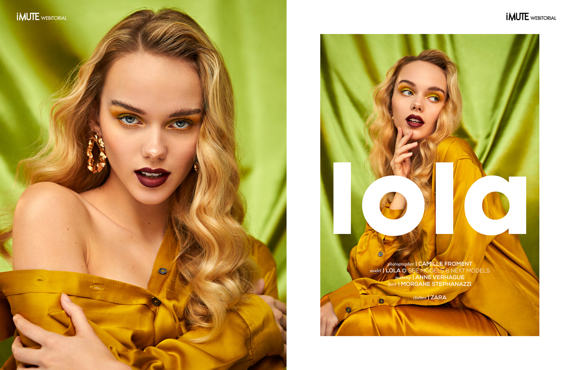 Lola webitorial for iMute Magazine
