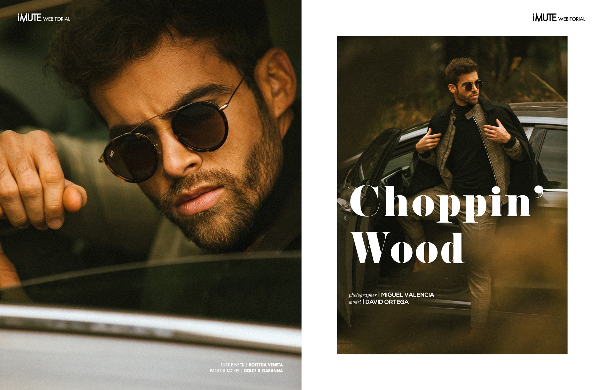 Choppin' Wood webitorial for iMute Magazine  PHOTOGRAPHER | MIGUEL VALENCIA MODEL | DAVID ORTEGA