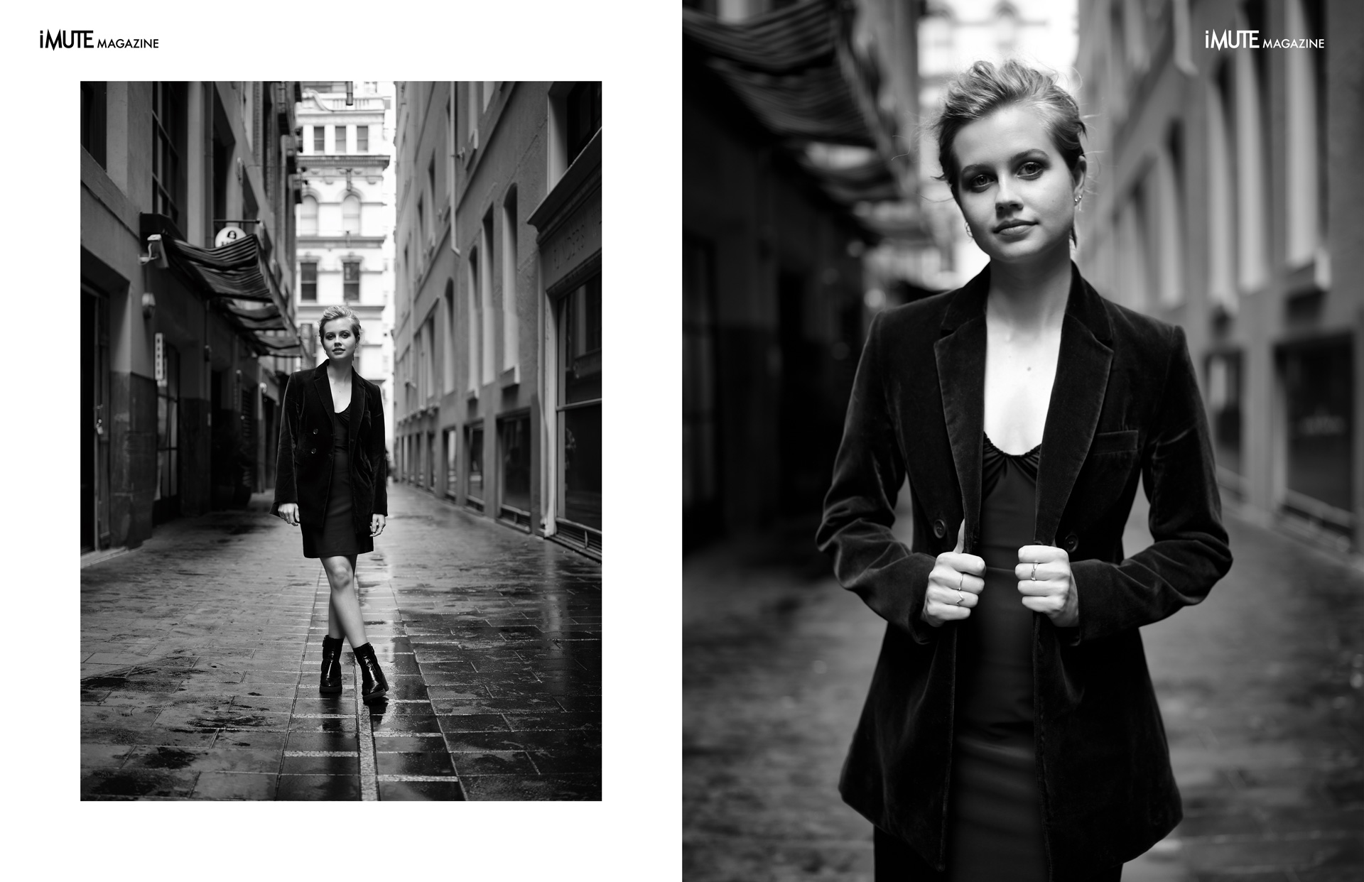 Angourie Rice feature editorial for iMute Magazine  PHOTOGRAPHER | SARAH FOUNTAIN ACTRESS | ANGOURIE RICE MAKEUP & HAIR | PHOEBE GOULDING