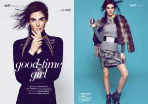 good-time girl webitorial for iMute Magazine
