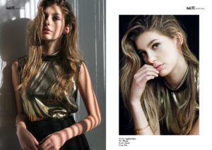 Golden Girl webitorial for iMute Magazine Photographer / Anna Tabakova Model / Camila Morrone @ IMG NY Stylist / Angel Macias Make up & Hair / Salazar Norah