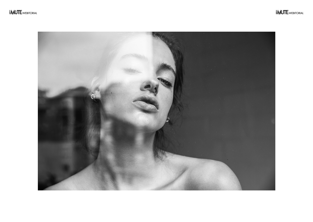 Dripping Rose webitorial for iMute Magazine Photographer / Alvaro Gracia Model / Lucette Van Beek @ Elite Milan Stylist / Gisela Cid