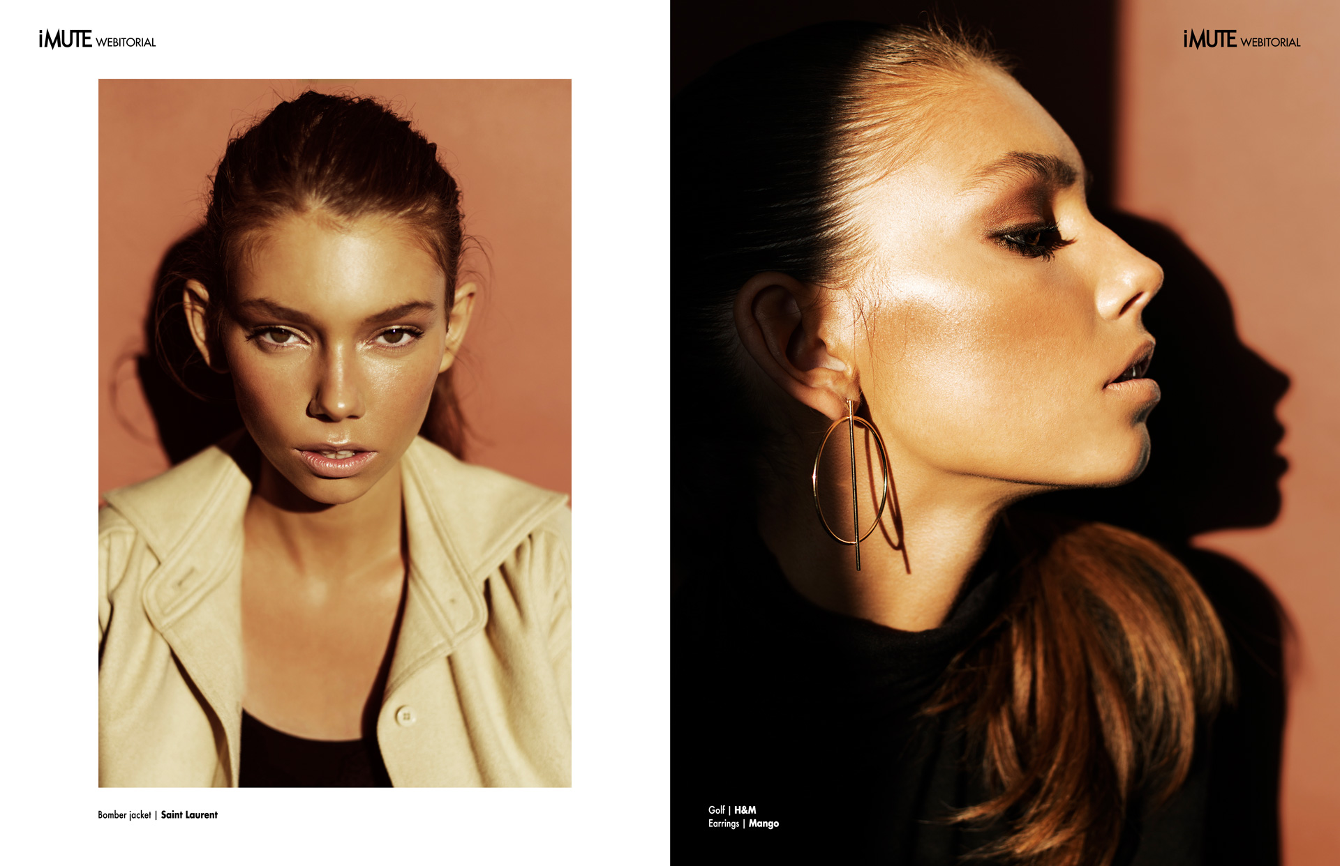 Alicja webitorial for iMute Magazine Photographer | Magdalena Kozicka Model | Alicja @ New Age Models Stylist | Agnieszka Anikin @ Art of Style Make up | Katarzyna Biały