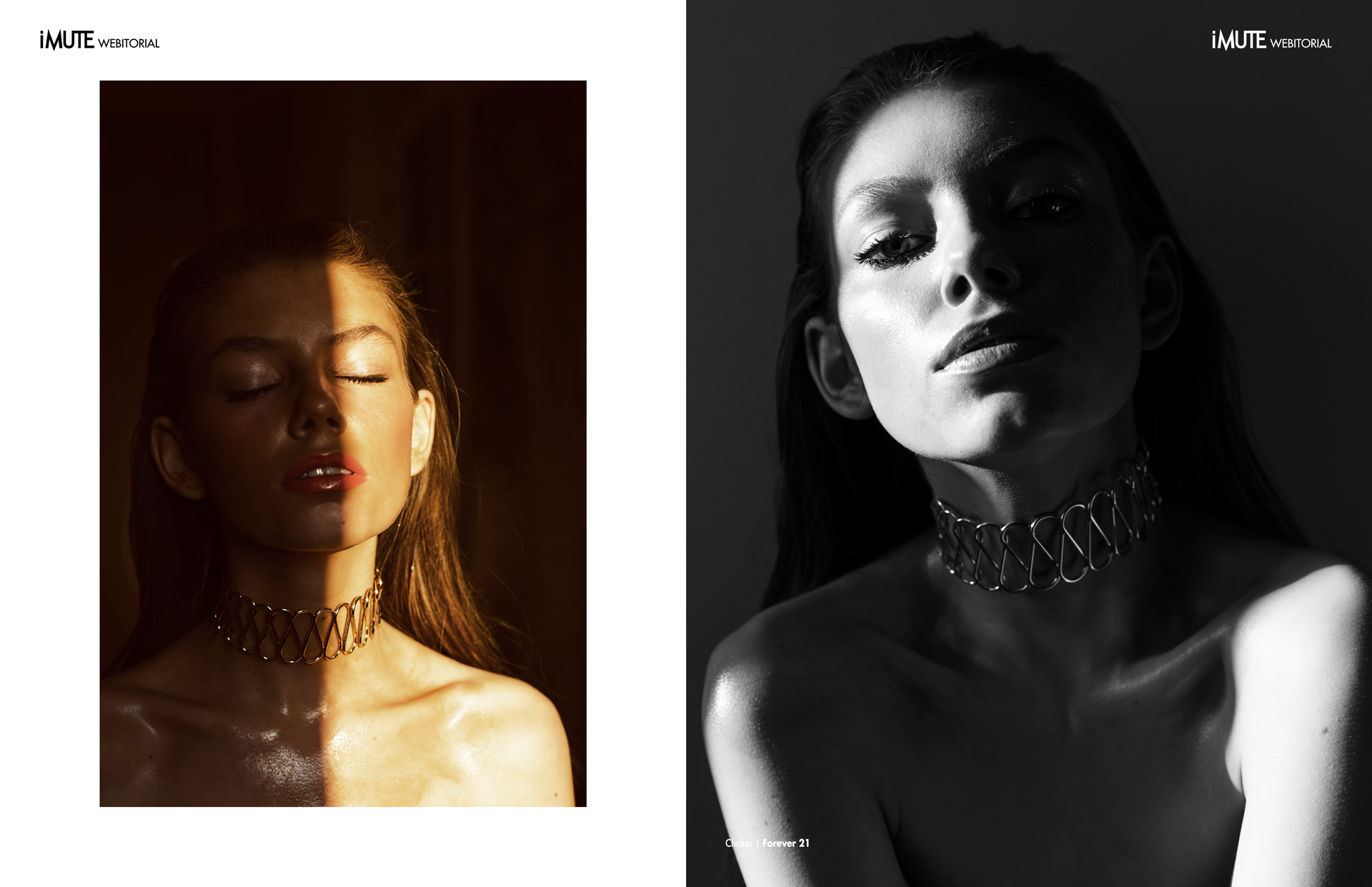 Alicja webitorial for iMute Magazine Photographer | Magdalena Kozicka Model | Alicja @ New Age Models Stylist | Agnieszka Anikin @ Art of Style Make up | Katarzyna Biały