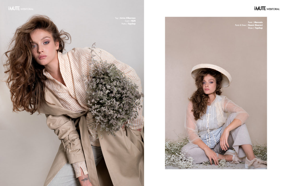 Romi webitorial for iMute Magazine Photographer | Tal Brushel Model | Romi Pavoncello @ ITM Models Israel Stylist | Anna Karpunov Makeup & Hair | Gitla Brushel