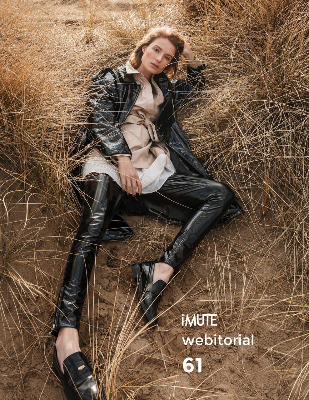 Underneath the blue sky webitorial for iMute Magazine Photographer | Klaudia Molenda Model | Ellis @ Elite Models Stylist | Mitra Goelela Makeup & Hair | Ellen van Berkel